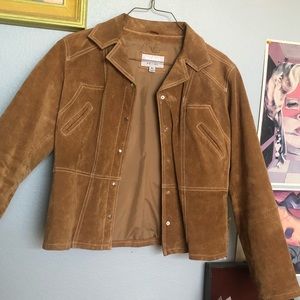 Vintage Cowboy Suede Jacket